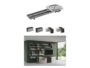 Meccanismo Rototraslante Scorrevole per Tavolo Swing 900 Alluminio Anodizzato/acciaio Zincato mm.700-900 | Omge